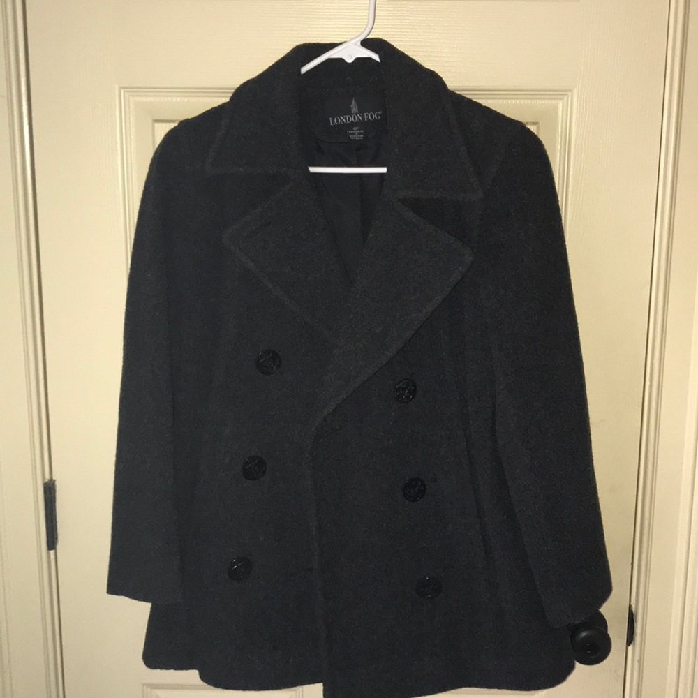 London Fog pea coat